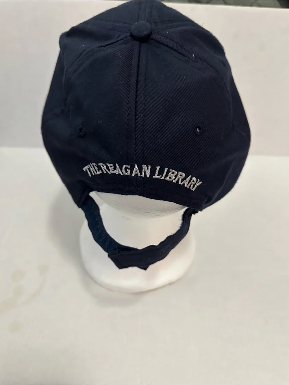 Air Force One Presidential Library Navy Blue Embroidered Adjustable Baseball Cap